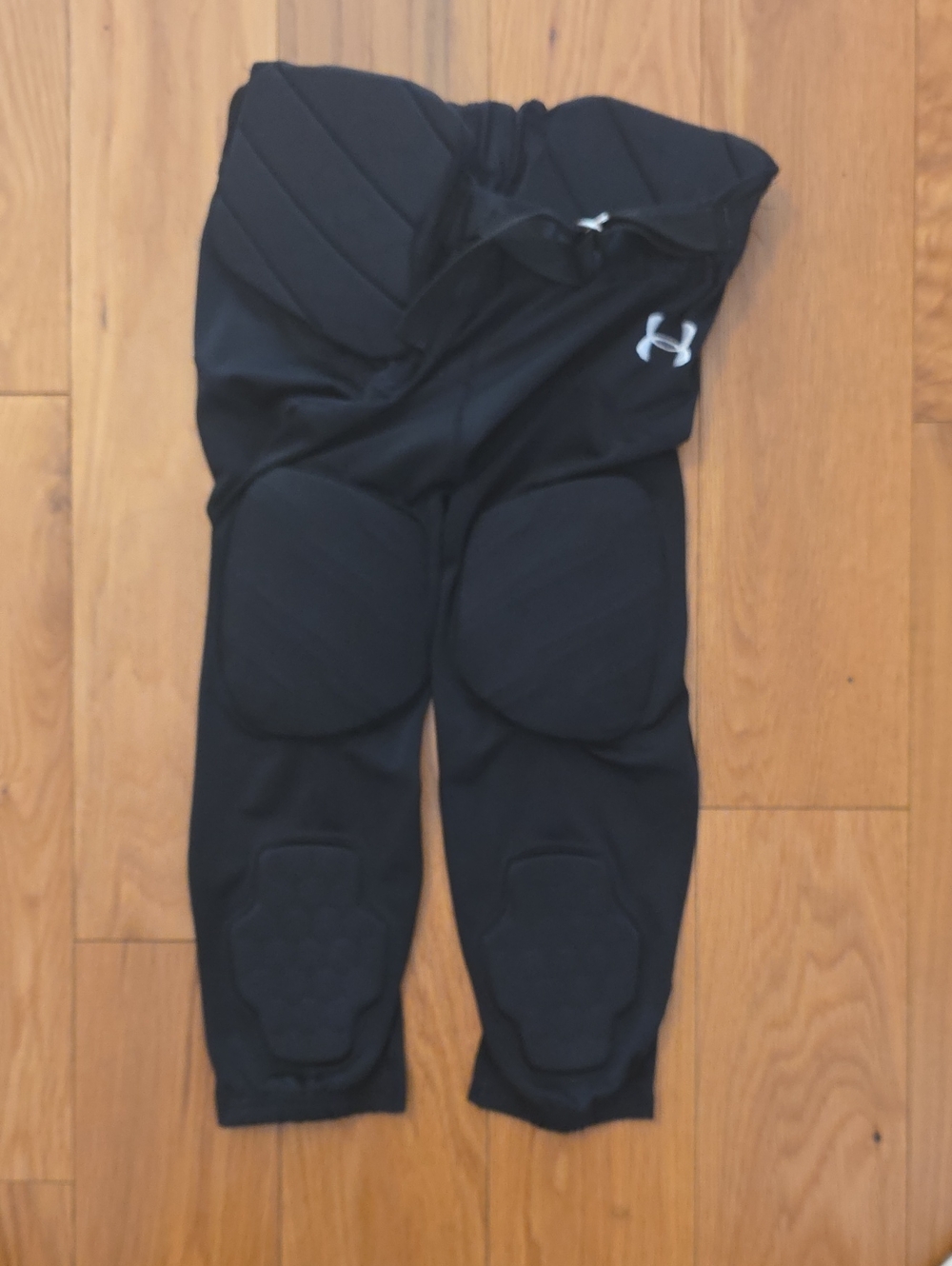 Under Armour Youth Black Padded Compression Pants
